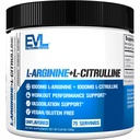 Eluce Nutrition L- Arginin + L- Citrulline - Vytrvalost + Performance Supplement - 2000mg Complex - Vasodilation + Nitric Oxide Support - Vegan + gluten Free Powder - 75 Servings
