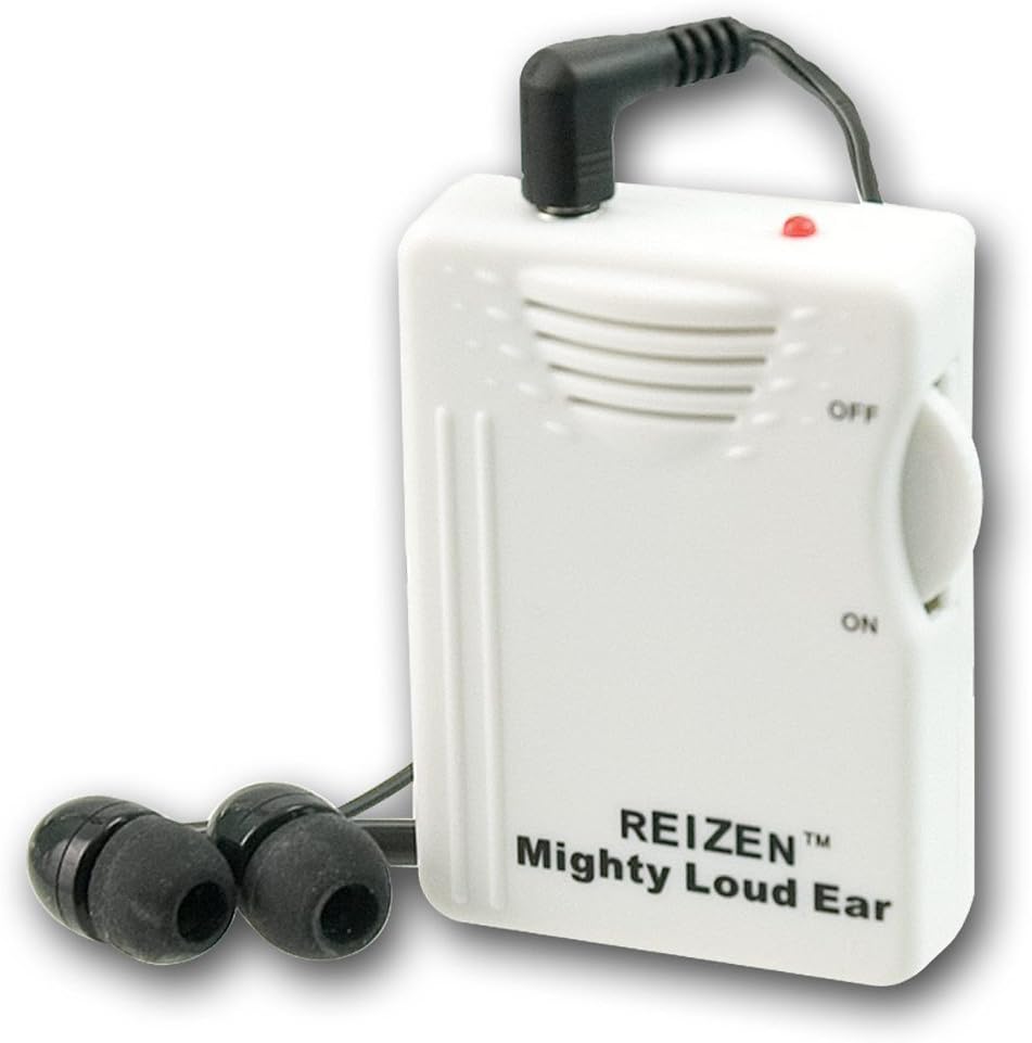 Reizen Mocný Hlasitý Ušní 120dB Osobní zvukový zesilovač sluchu