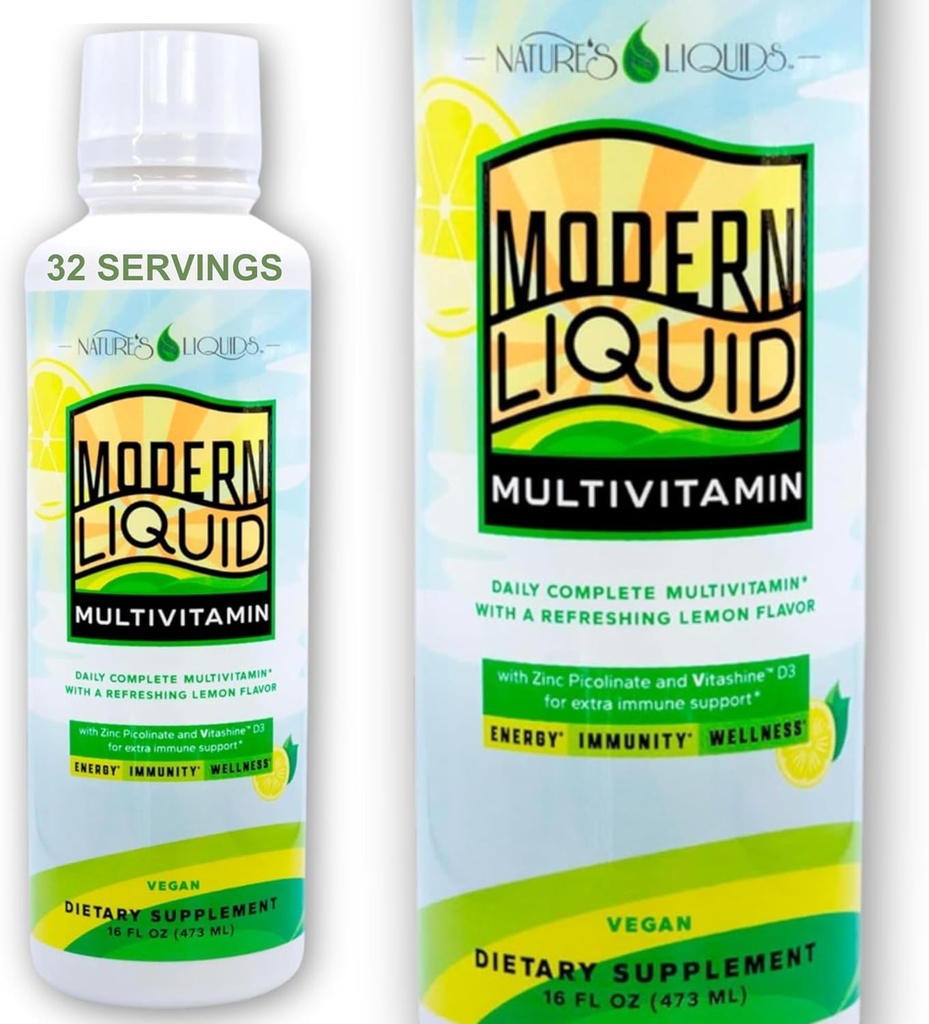 Příroda 's Liquids - Moderní tekutý multivitamin pro ženy a muže