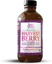 Andi Lynn 's Organic Harvest Berry Syrup pro děti a dospělé - Real Honey Elderberry Syrup for Immunology Support - Terapeutická formule - 4 Fl. Oz (Balení po 1)
