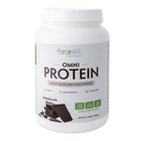 BRAINMD Dr. Amen Omni Protein Chocolate - 2,38 lbs - Plant- based Protein Powder - Promotes Energy & Cvičení Recovery - Vegan, Vegetarian, Cukr zdarma, gluten zdarma - 30 Služeb