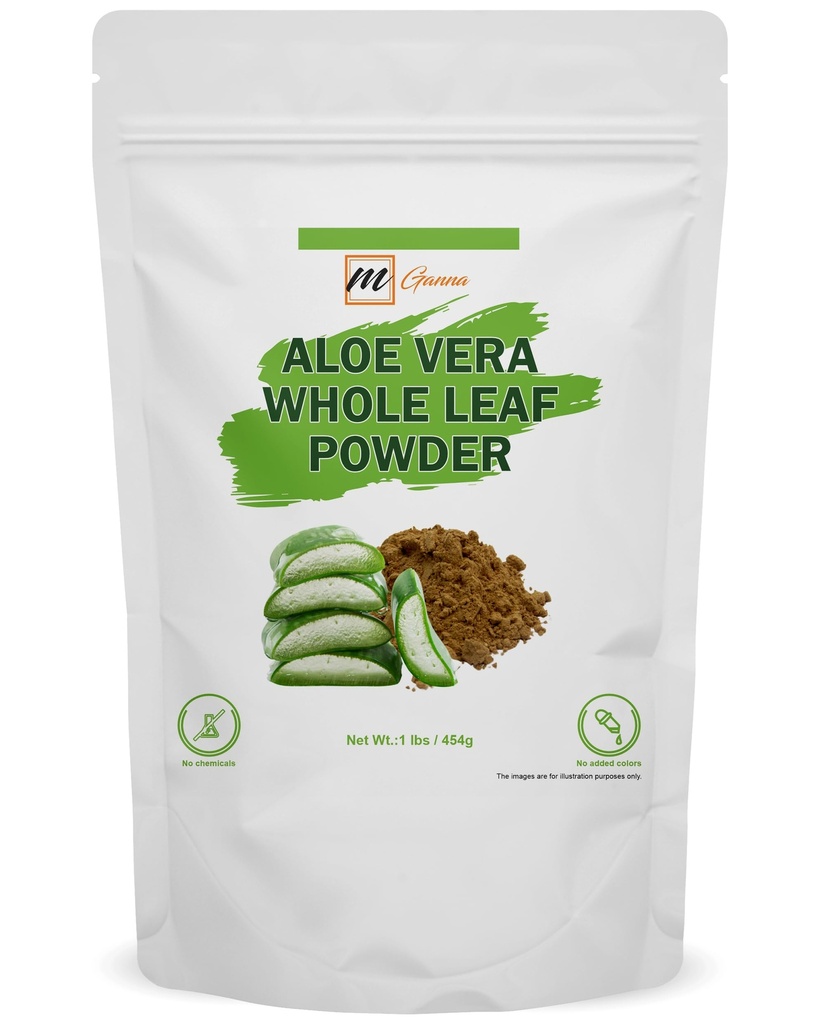 100% přírodní Aloe Vera Leaf Powder Pure Aloe Barbadensis 1 LBS / 454 Grams