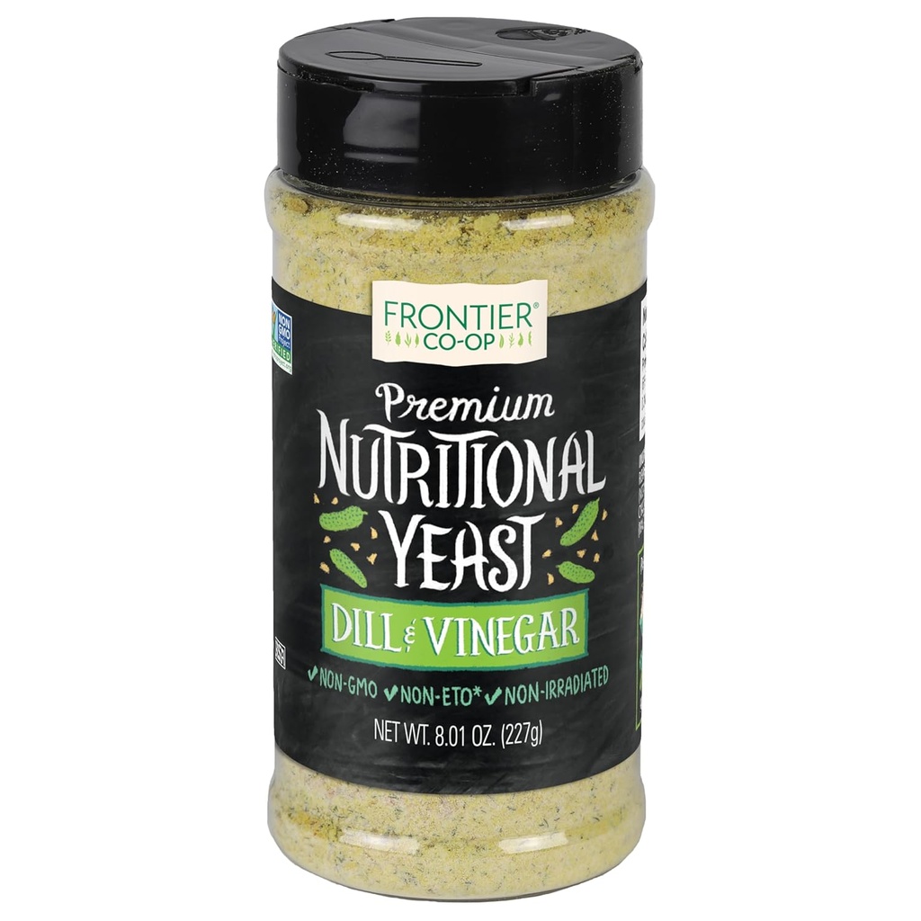 Frontier Dill & ocet Nutritional Yeast Blend, 8.01 Ounce