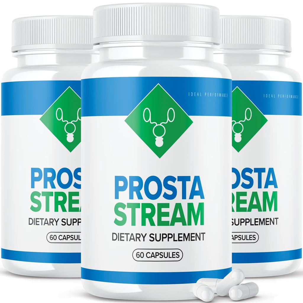 IDEAL VÝKONNOST (3 Pack) Prosta Stream Prostate Dodatek Prostastream pilulky (180 Kapsle)