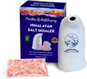 Keramický himalájský inhalátor s himalájskou růžovou křišťálovou solí - Skvělé pro alergie, Asthma Relief a další respirační podmínky - Handheld a přenosný