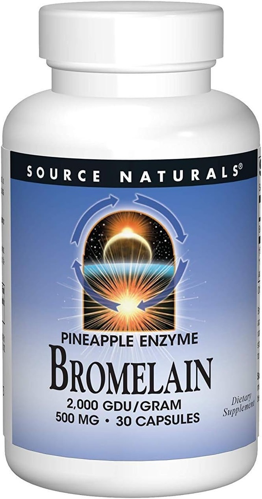 Zdroj Naturals - Bromelain 2000 Gdu, 500mg, 30 tobolek