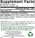 Nejlepší Naturals Alpha Kyselina lipoová 300 mg a magnesium- glycinát 425 mg
