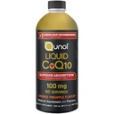 Qunol Liquid CoQ10 100mg, Superior Absorpce Přírodní doplněk Forma Coenzym Q10, Antioxidant pro srdeční zdraví, Orange Ananas ochucený, 60 Servings, 20.3 oz láhev