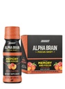 ONNIT Alpha Mozek Focus Shot, Peach Flavor, Nootropic Dietní dodatek nápoj, který podporuje energii, Focus, a Mood, IGEN ™ Non- GMO Testováno, 2.5 fl oz, 6 Počet