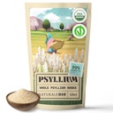 NaturaleBio Celý Psylium Husk. 12 oz. 99% Čisté Psylium Seed Husks. Natural Fiber Supplement. USDA Organic Certified. Vyrobeno v Indii. Gluten Free, Keto, Paleo, Vegan Diets. Probiotika