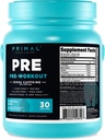 Primal Pre- Cvičení Tropical Rain Rocket Pop ochucený (30 Servings) - gluten zdarma & Non-GMO