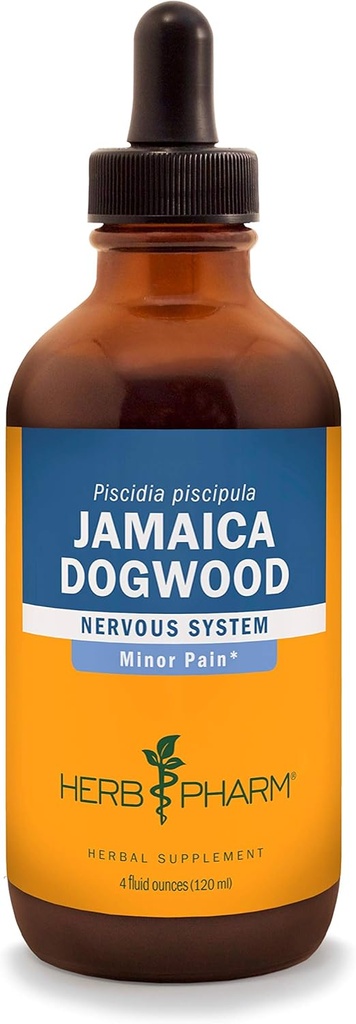 Herb Pharm Jamaica Dogwood tekutý extrakt pro menší bolest - 4 Ounce