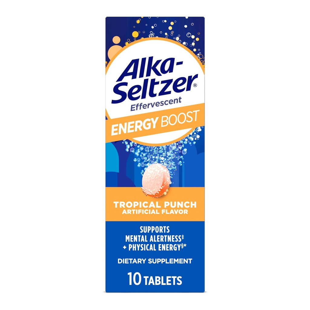 Alka- Seltzer Energy Boost, 10ct