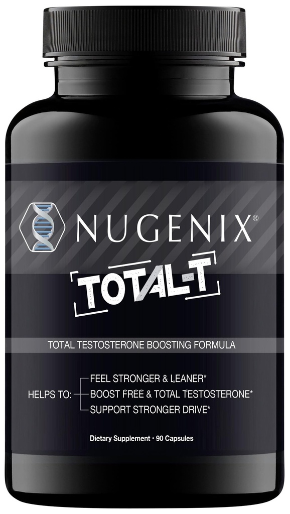 Nugenix Total-T, Volný a Celkem Testosteron Booster Dodatek pro muže, 90 Počet