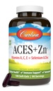 Carlson - ACES + Zn, Vitamíny A, C, E + Selen & Zinek, Cellular Health & Immunication Support, Antioxidant, 180 Softgels