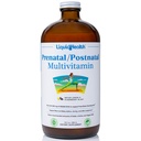 LIQUIDHEALTH Prenatal / postnatální vícečetné tekuté ženské Multivitamin s reálným folátem - Pre & postnatální vitaminy pro dříve, během, po těhotenství - Vyrobeno v USA, Vegan, Sugar- Free, Non- GMO (32 oz)