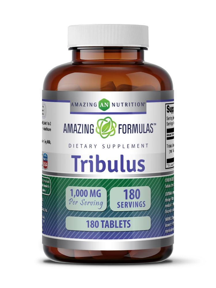 Amazing Appendias Tribulus Extract Supplementary 124; 1000 Mg Per Serving OF 124; 180 Tablet OF 124; Non- GMO OF 124; Gluten Free OF 124; Made in USA