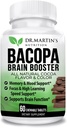 BACOPA MONNIERI / BRAHMI CHEWABLE tablety 124; Mozkový booster doplněk pro paměť, Podpora nálady a ostrost 124; Focus & HIGH Learning & Brain Function 124; AYURVEDIC HERB pro děti a dospělé 124; Cocoa Flavor