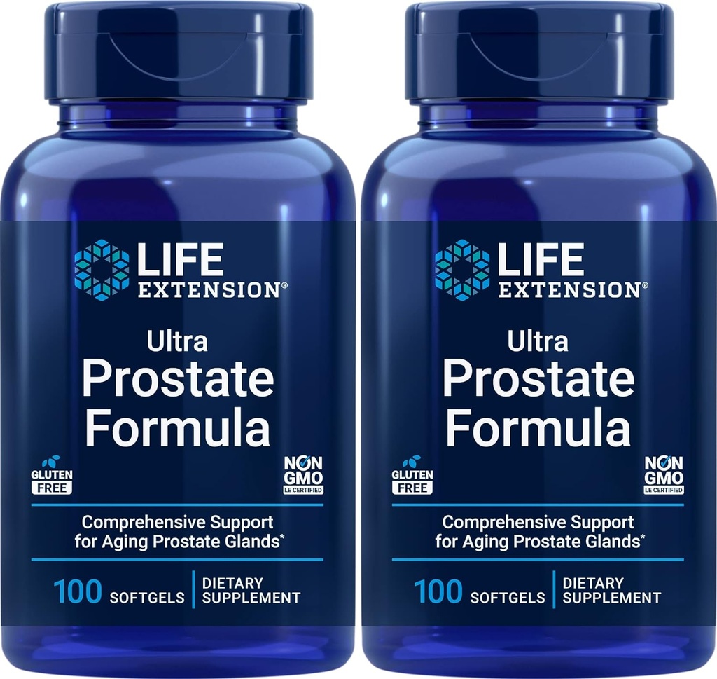 Life Extension Ultra Prostate Formule, 100 Softgels (Balení po 2) - Přírodní doplněk pro muže