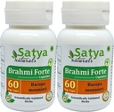Brahmi Forte Kapsle 500 mg. 60 Veg. Kapsle 124; Brahmi (Bacopa Monnieri) Extract Kapsle pro muže a ženy 124; Ayurvedic Herbal Supplement / Remedies Dublin 124; 10: 1 Forte (2 láhve 60 Kapsle)