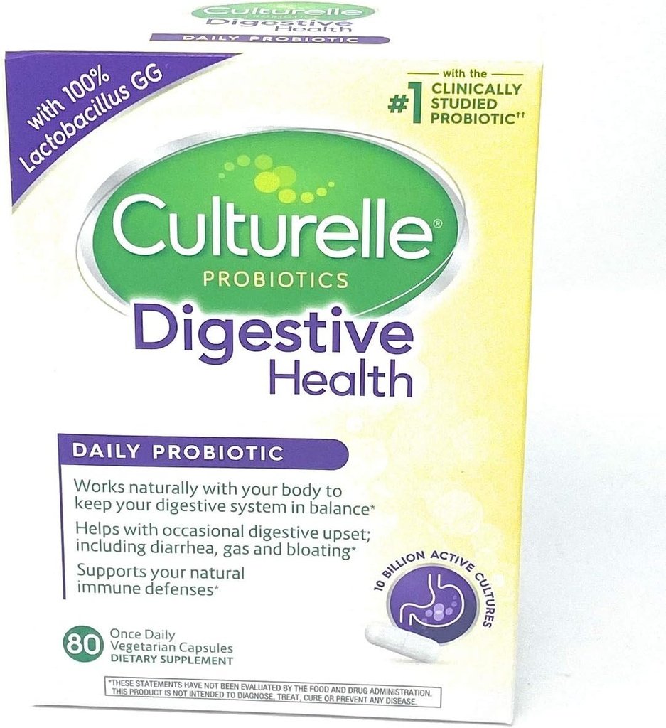 Culturelle Digestive Health Probiotic, 80 Kapsle