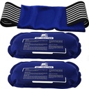 Ledové balíčky pro zranění opakovaně použitelné (3- Kousek Set) - Horká a studená Ice Pack Therapy Gel Wrap Support - Podporuje obnovu, kloubní a svalová bolest - kolena, záda a další (3 ks Set - Classic)