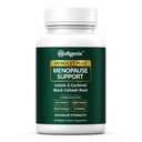 Wellgenix Menocet Plus Menopauza Podpora - Přírodní doplněk pro ženy - Daily Relief Feminine Care - Pomáhá s návaly horka, noční poty, Mood Swings & Iritability - 30 Tablety