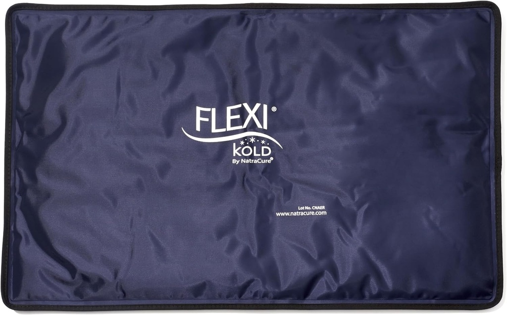 FlexiKold Extra velký gelový měkký flexibilní led pack pro zranění - Ice Compress, Ice Pad, & Flat Ice Wrap pro Post Chirurgie pro zranění ramene, HIPS & Full Back - XL - Oversize 13 "x 21.5"