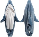 Shark Blanket Hoodie Onesie, Shark Onesie Adult, Shark Spací pytel pro dospělé (XXL)