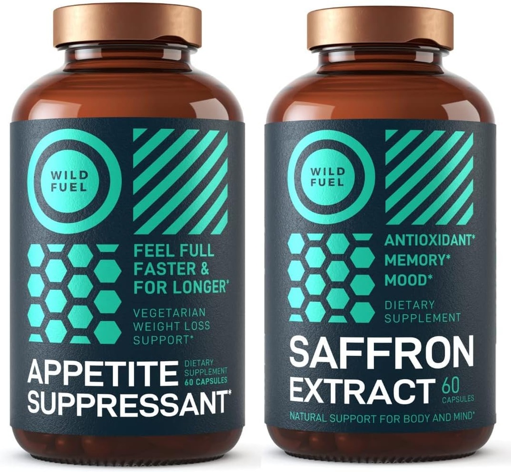 WILD FUEL Appetit Conpressant a Saffron Extract Kapsle Bundle
