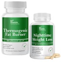 DR VITAMIN Solutions Termogenní spalovač tuků & noční hubnutí pilulky pro ženy, Waist Trimmer & doplňky pro nadýmání pro ženy & muže, 120 Kapsle