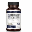 Proteolytické enzymy 3X - Trypsin, Chymokrypsin & Serrapeptidáza - Snížení Edema & Irritation z Tissue Injury - Podporuje tělo Wellness & Recovery - Dietní dodatek - 90 Kapsle