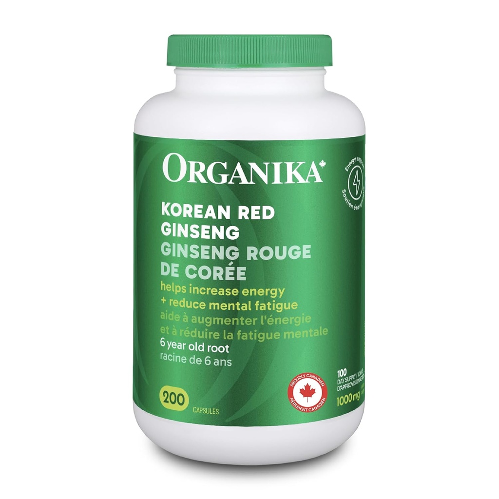 ORGANIKA Korejská červená ženšen, 200 CT