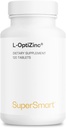 SuperSmart - L-OptiZinek 30mg za den (patentovaný a vysoce biologicky dostupný) - Zinek Methionin dodatek - Natural Sweet Chuť 124; Non-GMO & gluten zdarma - 120 Tablety
