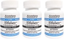 ELFOLATE ® 7.5mg 3 balení L- methylfolát methyl folát methylfolát lékařský doplněk stravy Profesionální síla aktivní čistý potenciál 30 tablety