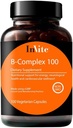 Invite Health B-Complex 100 - Podporuje Mood, Energie, Imunitní zdraví & Celkově Wellness - 100 Day Supply - 100 Vegetariánské kapsle