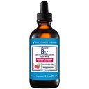Vitamin Shoppe Liquid B12 Methylkobalamin - Energy Production - 1000 MCG - Malina (2 fl. oz.)