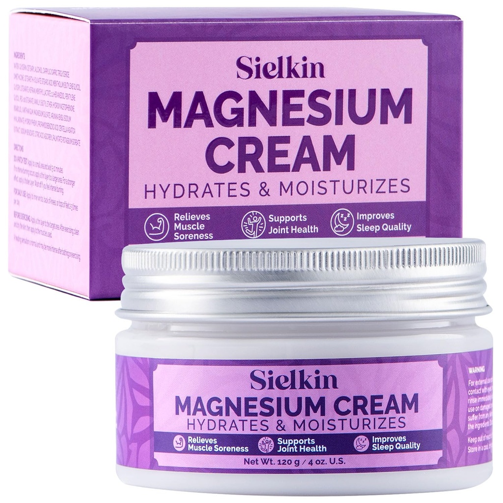 Hořčík Noha Cream: hořčík máslo pro sladký spánek