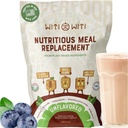 WitiWiti Vegan náhrada jídla, Neochucené - Plant Based Protein Powder 23g - Superfood, Green, Prebiotika, Vitamíny a minerály - Dairy & Gluten Free - Vše v jednom Shake pro ženy a muže, 15 Svgs