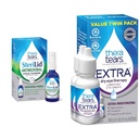 TeraTears Extra Dry Oční terapie Lubrikační oční kapky pro suché oči, 0.5 fl oz láhev, 2 Hrabě & SteriLid Eylid Cleanser a Oční mytí, pro podrážděné oči, 2 fl oz Spray