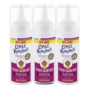 Little Remedies Sterilní Baby Saline Nasal Mist, Safe for Newborns to Relieve Stuffy and Dry Noses, 3 Fl Oz, Pack of 3
