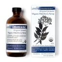 Organic Elderberry Syrup - Anthoimunní - Imunitní Supplement pro dospělé a děti - USDA Organic, Ultra- Premium Black Elderberry Formule (8 oz) 48 Služeb