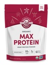 Manitoba Harvest Hemp Yeah Organic Max Protein Powder, Neslazený, 329oz, s 20g Protein a 4.5g Omegas 3 & 6 per Serving, Keto- Friendly, Konzervační zdarma, Non- GMO, Balení May Vars
