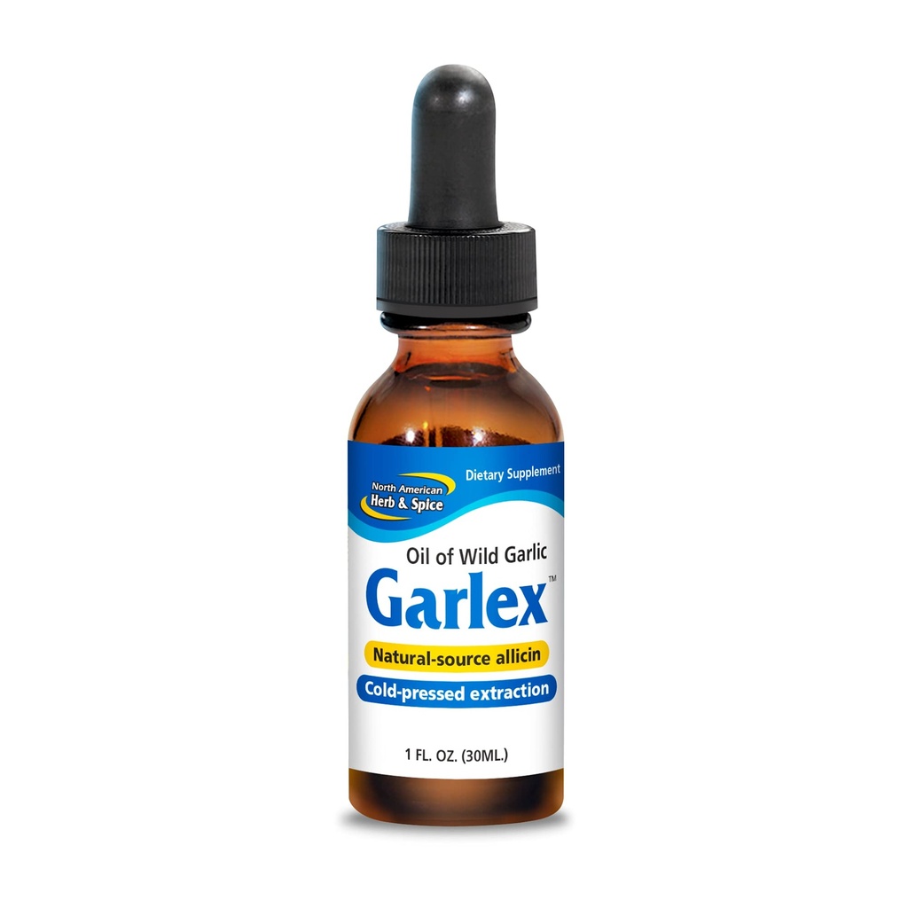 North American Herb and Spice, Garlex. Olej z volně žijícího česneku, 1 oz
