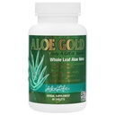 Aloe Life - Aloe Gold Tablety, Imunite Support & Health Herbal Bitters, Podporuje Proper Digestion, Promotes Energy & Body Wellness, Certified Organically Grown Whole Leaf Aloe Vera Leaves (90 tablet)