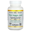 California Gold Nutrition Vegetarian Glucosamine, Chondroitin, Hyaluronic Acid, MSM, Total Veggie Joint & Bone Support Formule, Non GMO, No Soy, Gluten Free, 90 Veggie Kapsle