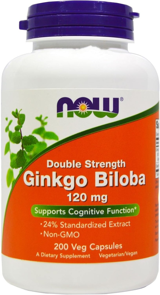 Ginkgo Biloba 120mg 200 VegiCaps (Balení po 2)