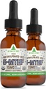 RawGuru L- methylfolát 15 mg + vitamin B12 - Organic Vegan Metylovaný B12 s stopovými minerály - Nano- Zpracovaný a vylepšený tekutý vzorec - 300 Servings Vegan Drops na 30 ml, Balení po 2