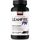 Force faktor LeanFire PM hubnutí pilulky pro ženy a muže, spalovač tuků a přes noc hubnutí pilulky spalovat tuk, zvýšit metabolismus, zlepšit spánek, Výkonný vzorec pro neuvěřitelné výsledky, 60 Kapsle