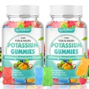 softbear kalium Citrát gumies, vysoká potence kalium Citrát 1000mg podporuje křeče nohou a svalů zdraví draslík gumičky pro dospělé a děti smíšené ovocné příchutě 120 Počet